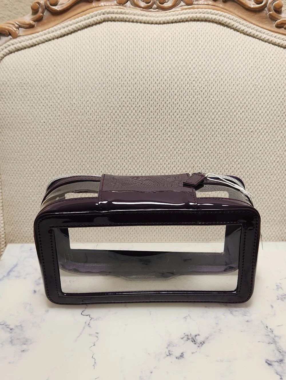 Anisa Beauty The Beauty Case Clear Makeup Toiletries Bag